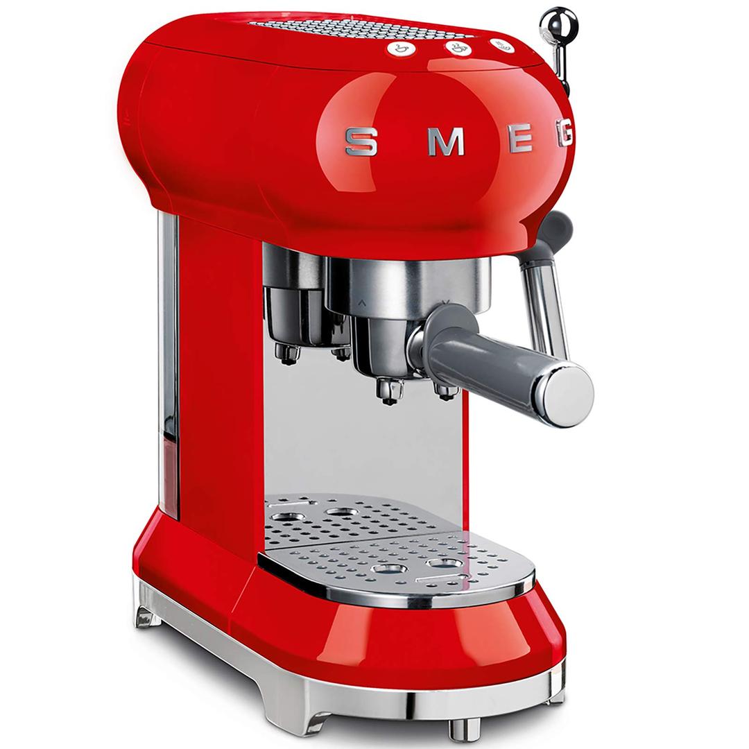  Smeg Espresso Kahve Makinesi Red Ecf01rdeu