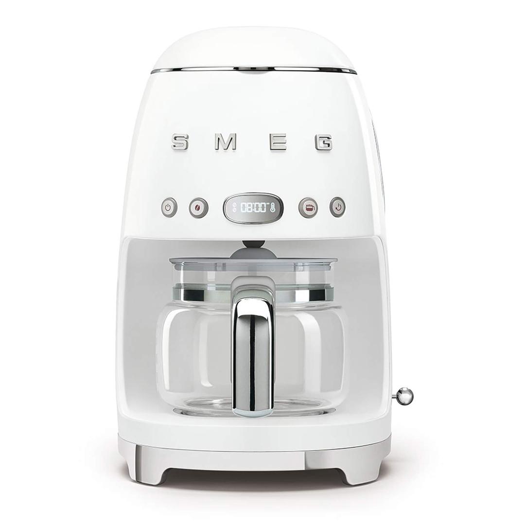 Smeg- Linea 50's Retro Style- Filtre Kahve Makinesi - White Dcf02wheu