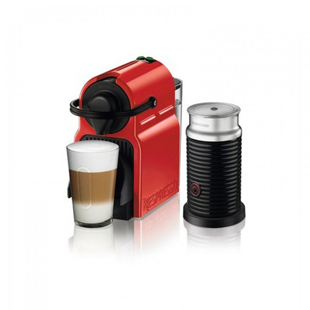  Nespresso Inissia Bundle C45 Red Aero3 Black Kahve Makinesi