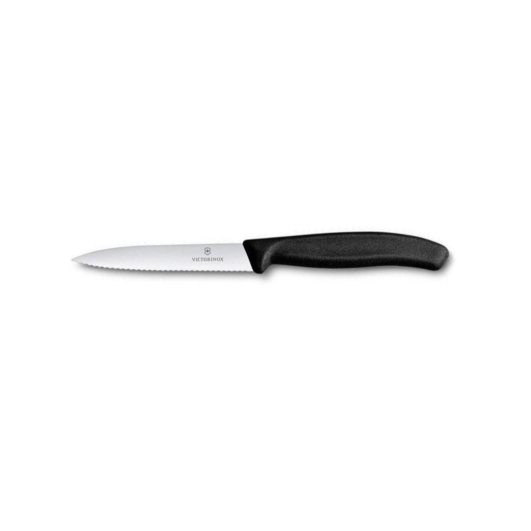 Victorinox Soyma Bıçağı 10 Cm Testere Siyah 6.7733