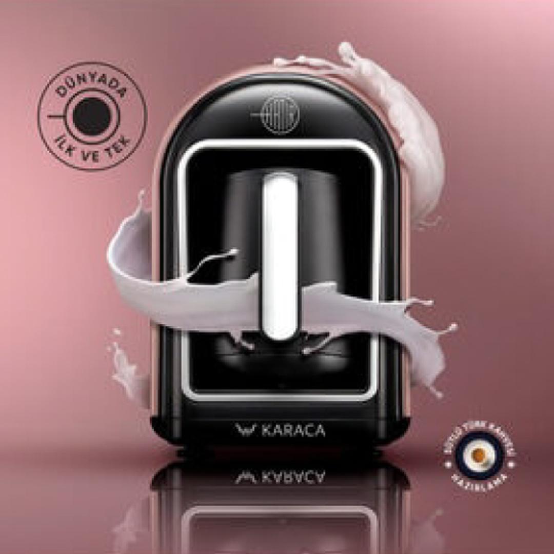 Karaca Hatır Mod Sütlü Türk Kahve Makinesi Rosegold