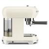  Smeg- Linea 50's Retro Style-  Espresso Kahve Makinesi- Cream Ecf01creu