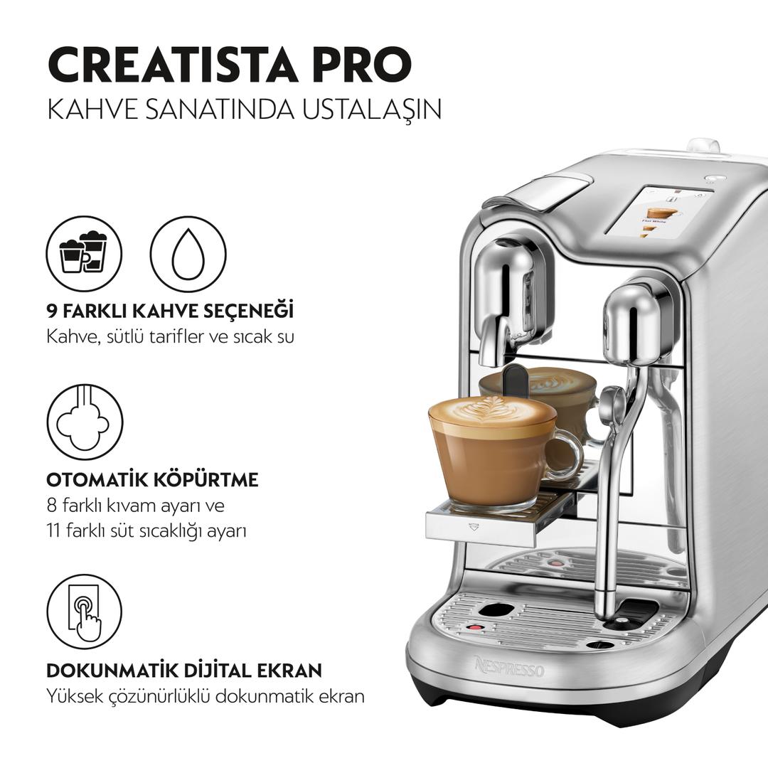  Nespresso J620 Creatista Pro Kapsül Kahve Makinesi