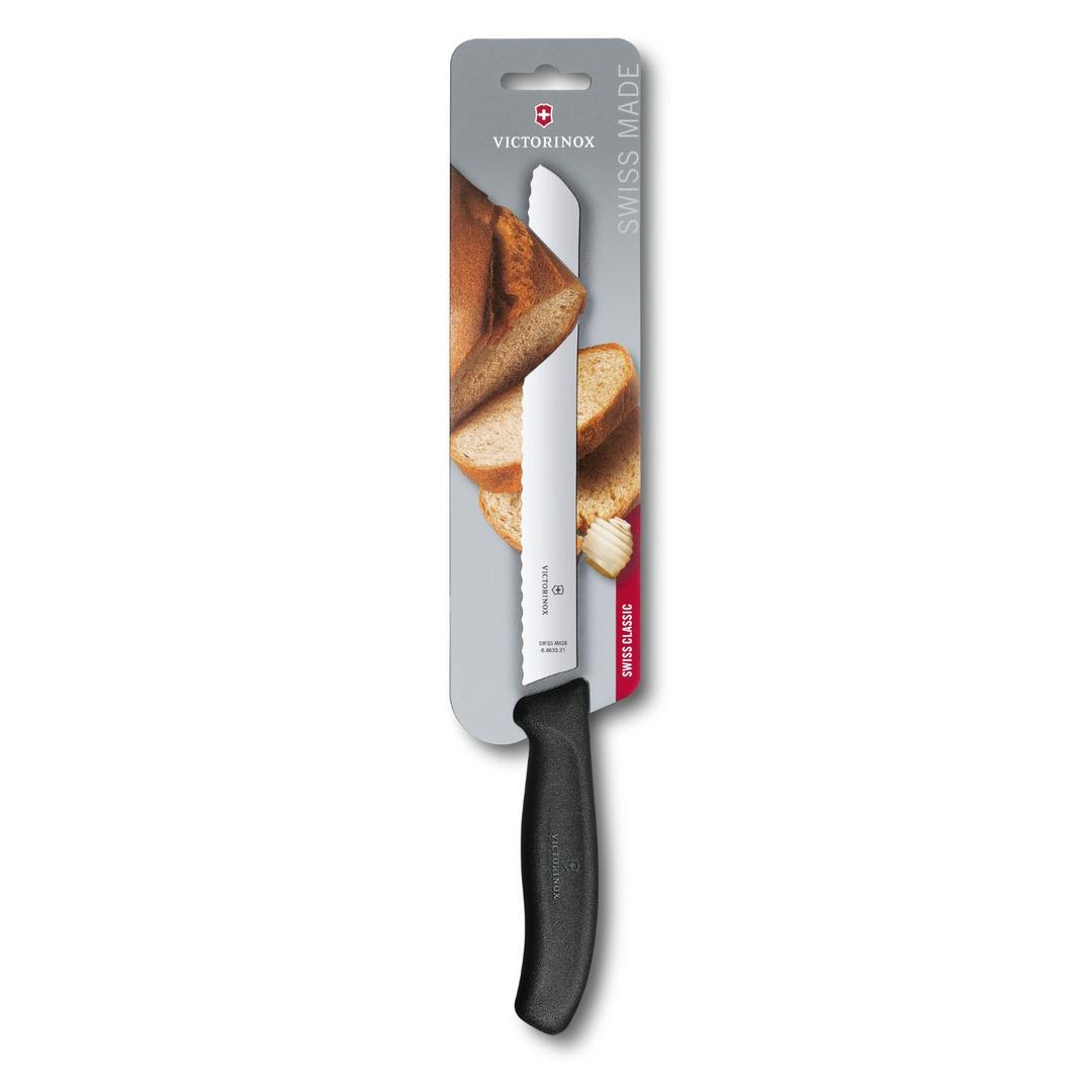 ​​​​​​​​​​​​​​​​​​​​​​​​​​​​​​​​​​​​​​​​​​​Victorinox 6.8633.21B Swiss Classic 21cm Ekmek Bıçağı (Blisterli)