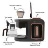  Karaca Hatır Plus Mod 5 in 1 Kahve Makinesi Black Copper