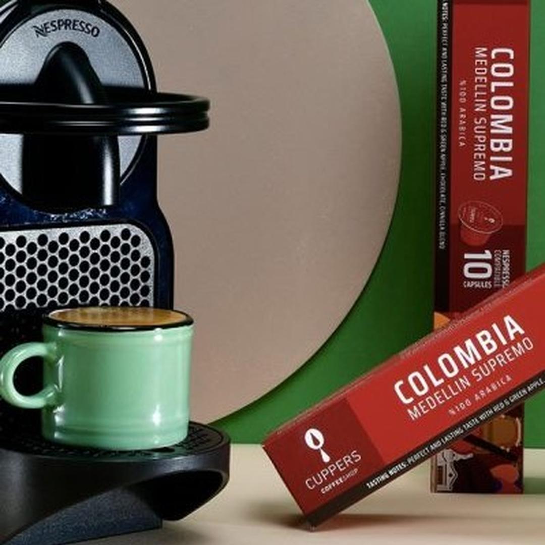 TeaShop Colombia Espresso Kapsül Kahve-10 Doğal Kapsül