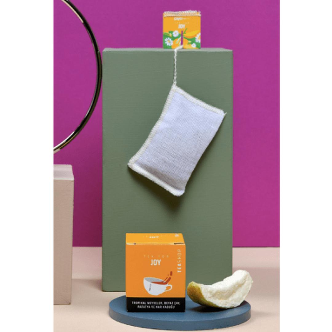 TeaShop Joy Tea Bag, Tropikal Meyve Harman-6 Premium Bag