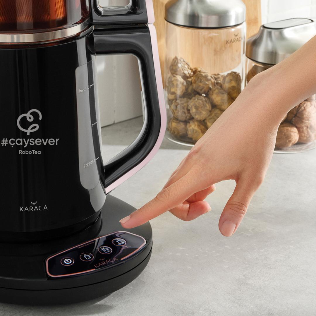 Karaca Çaysever Robotea Çay Makinesi Rosegold