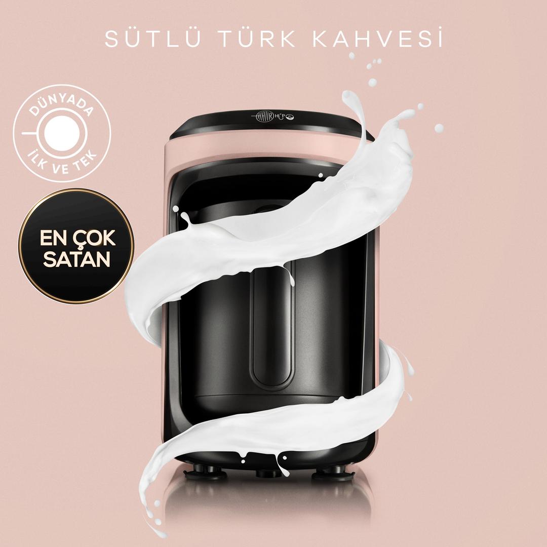 Karaca Hatır Hüps Türk Kahvesi Makinesi- Pearly Pink