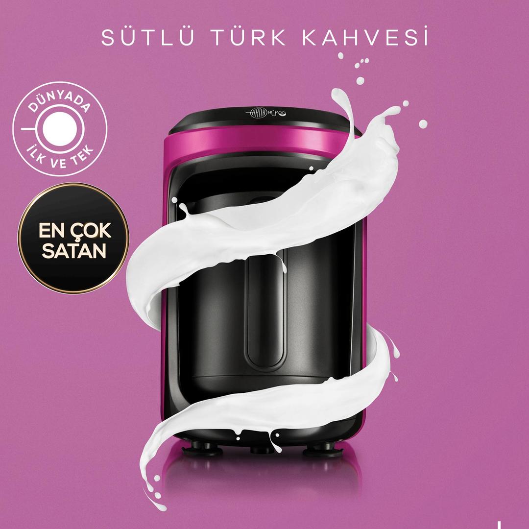 Karaca Hatır Hüps Türk Kahvesi Makinesi - Blush Pink
