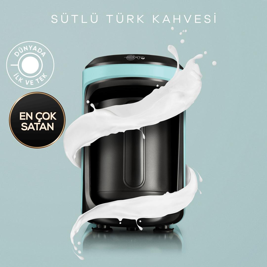 Karaca Hatır Hüps Türk Kahvesi Makinesi - Aqua Green