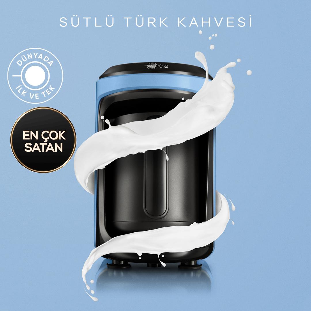Karaca Hatır Hüps Türk Kahvesi Makinesi - Vintage Blue