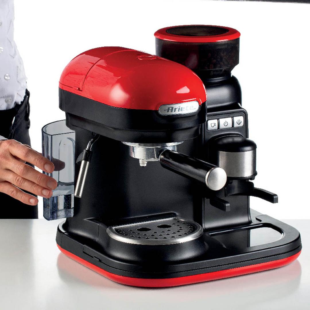 Ariete Moderna Espresso Kahve Makinesi - Kırmızı