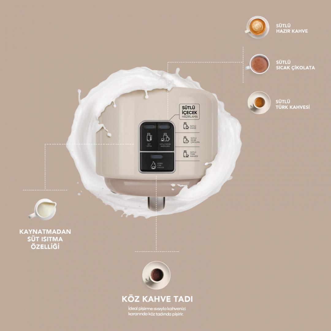 Karaca Hatır Mod Sütlü Türk Kahve Makinesi - Latte