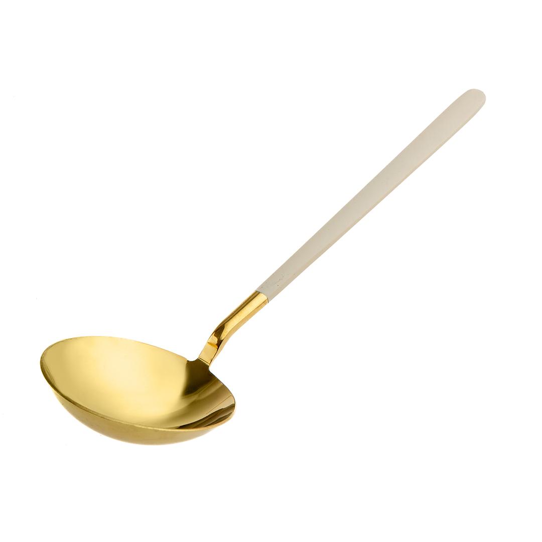 Jumbo Paint Cream-Gold 5 Parça Servis Takımı