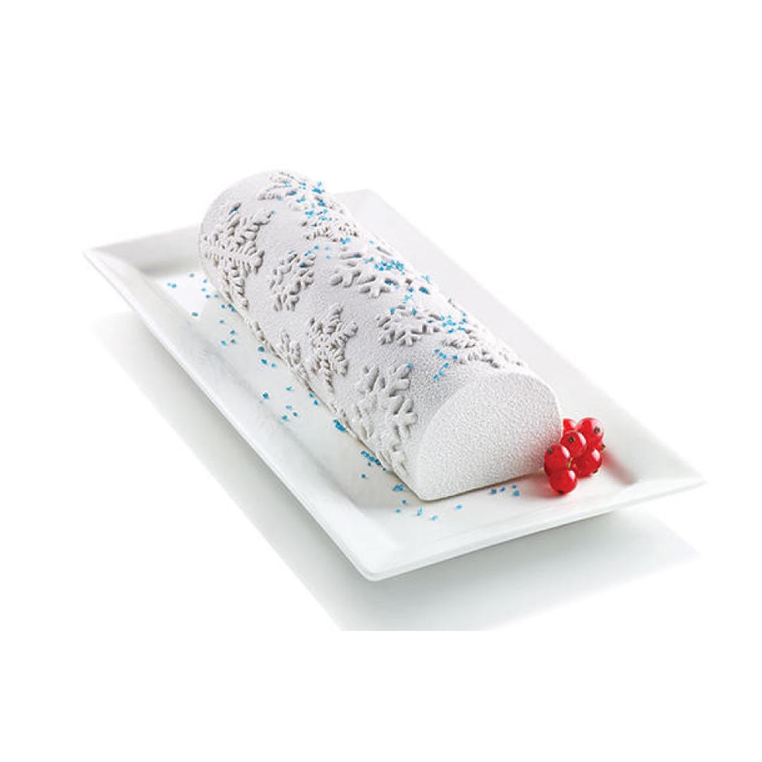 Silikomart Frozen Buche - Set Silikon Yuvarlak Pasta Kalıbı