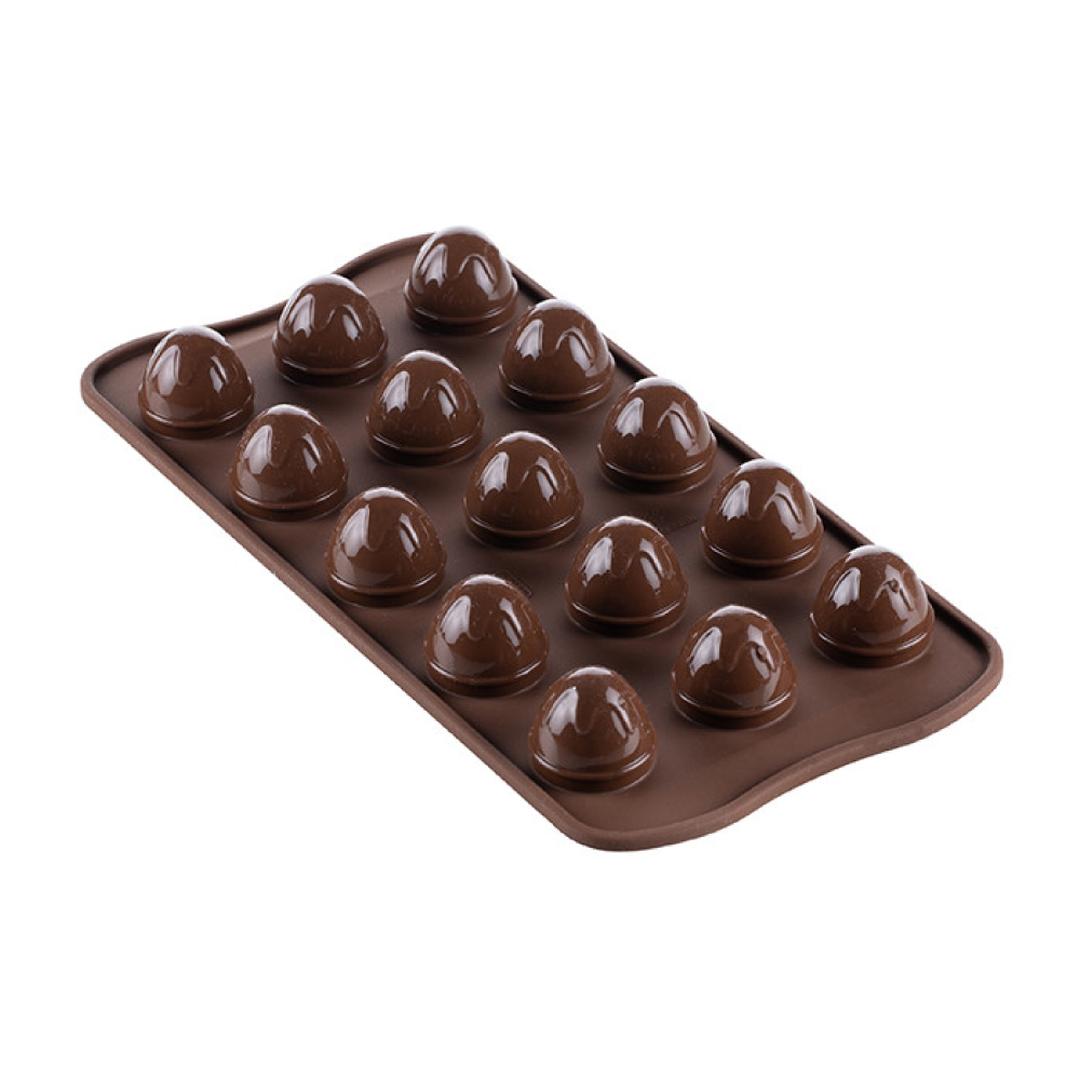 Silikomart Scg53 3D Choco Drop - Silikon Çikolata Kalıbı